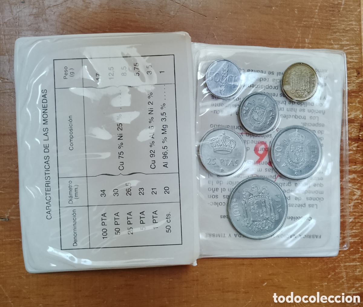 Monedas Juan Carlos I: Pruebas numism&aacute;ticas FNMT *76