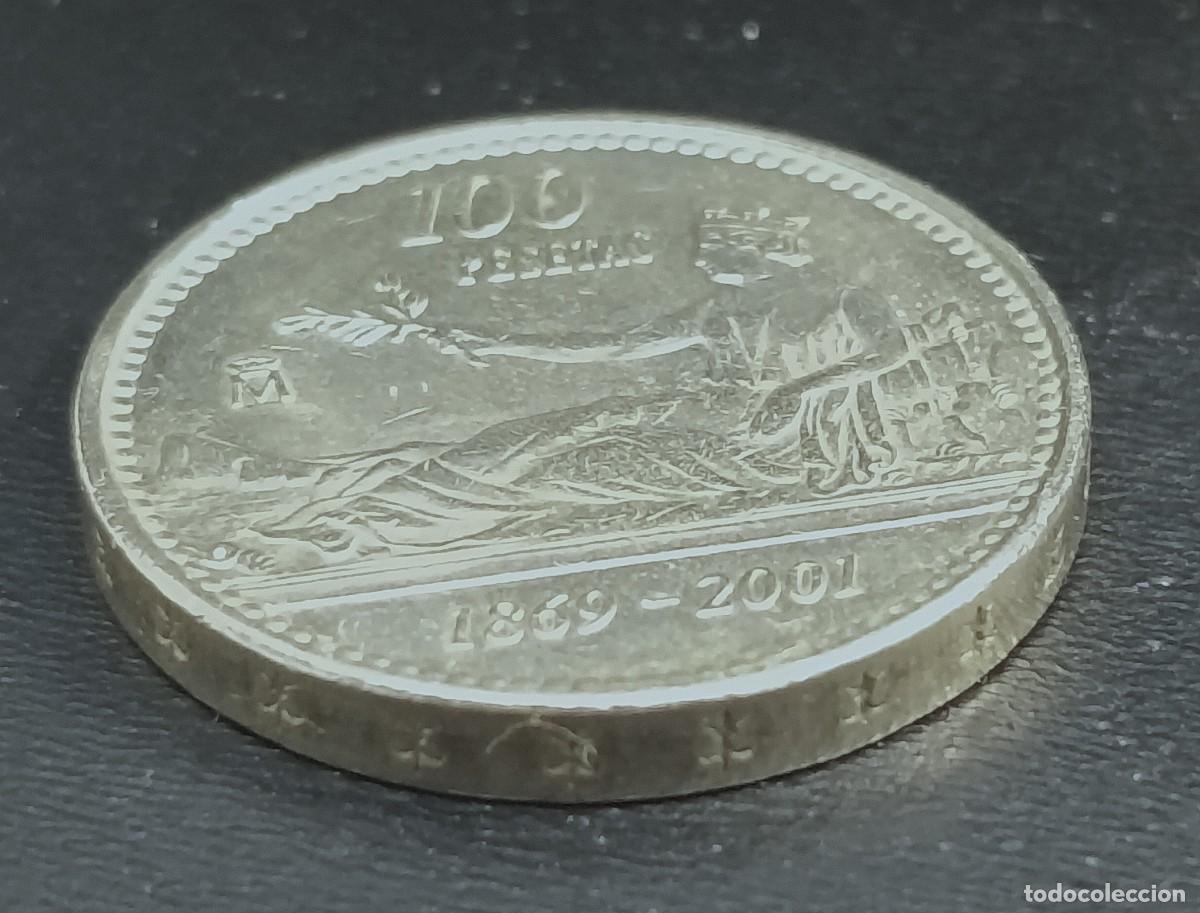 Monnaies Juan Carlos I: Moneda de 100 pesetas a&ntilde;o 2001