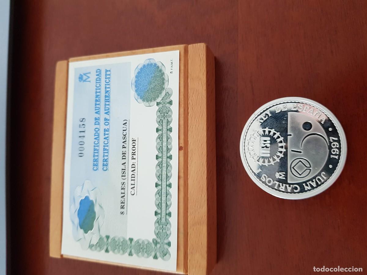 Monedas Juan Carlos I: ESPA&Ntilde;A-2000 PESETAS-1997-PATRIMONIO DE LA HUMANIDAD-ISLA DE PASCUA