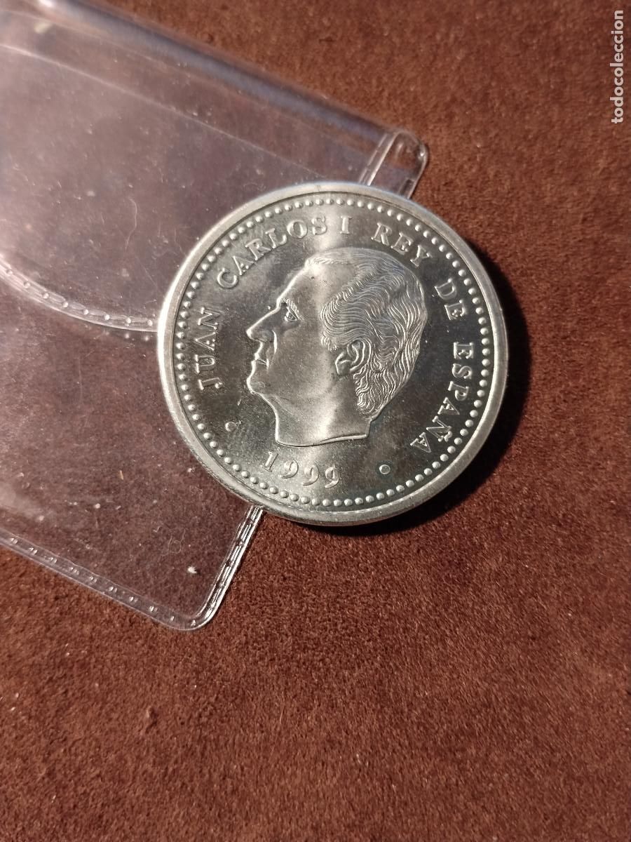 Monedas Juan Carlos I: 2000 pesetas 1999 Xacobeo &ndash; Plata 925 &ndash; FNMT