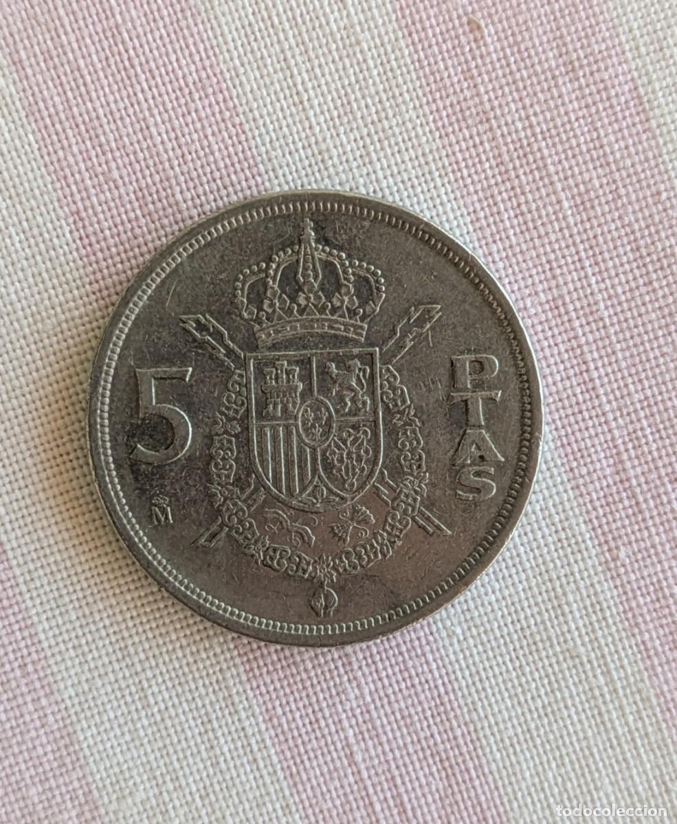 Monedas Juan Carlos I: Moneda 5 pesetas 1982 Juan Carlos I