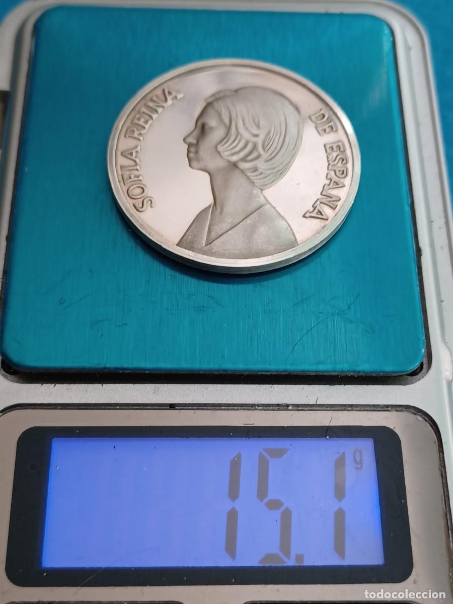 Monedas Juan Carlos I: Moneda plata Reina Sof&iacute;a - Foto 5