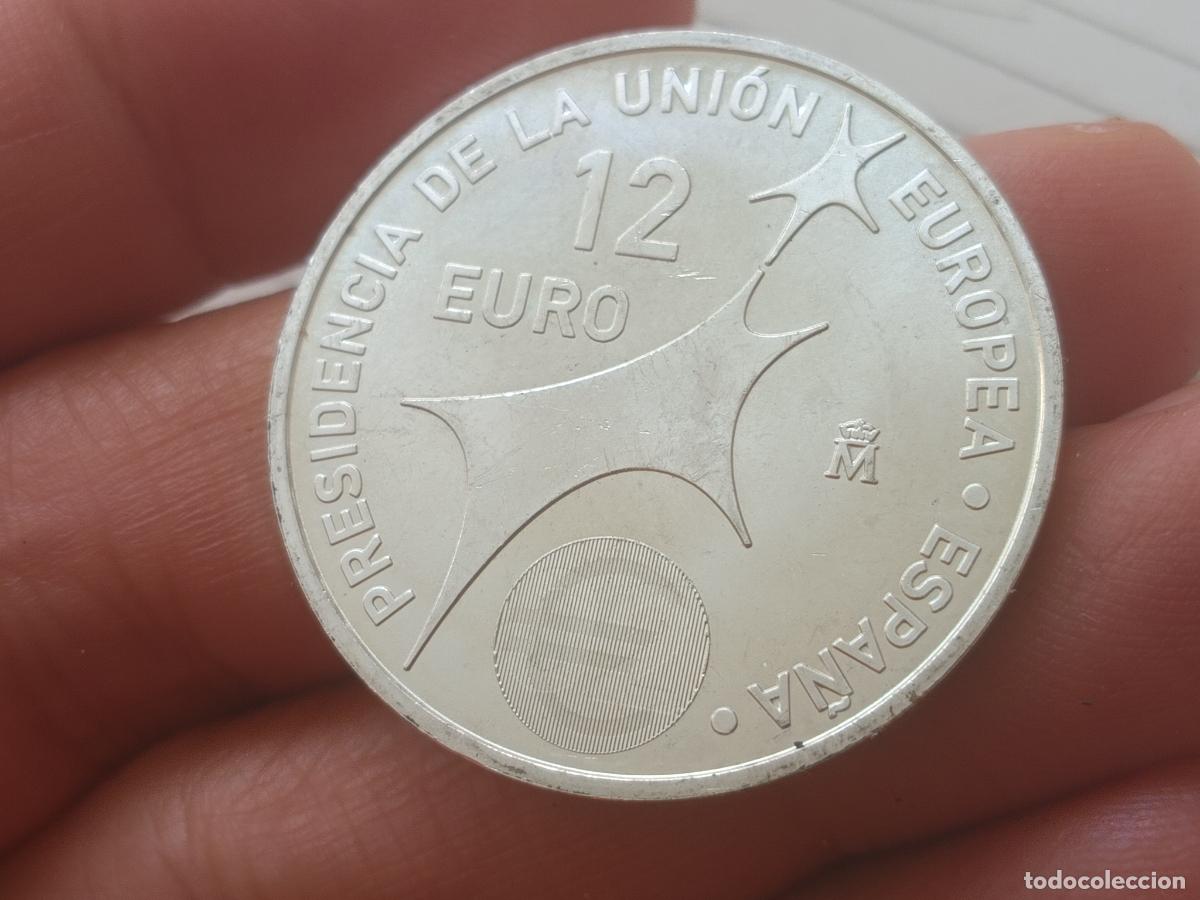 Monedas Juan Carlos I: 12 Euros de plata de 2002