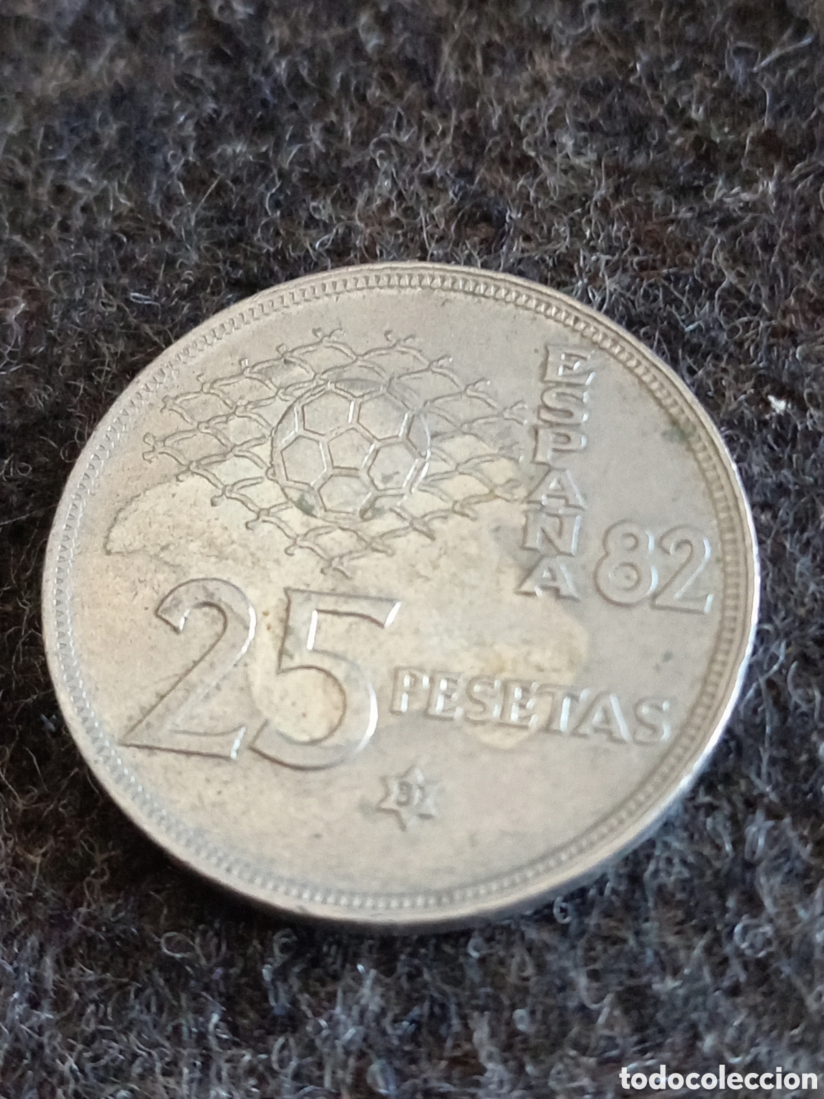 Monedas Juan Carlos I: Moneda de 25 pesetas del a&ntilde;o 1980