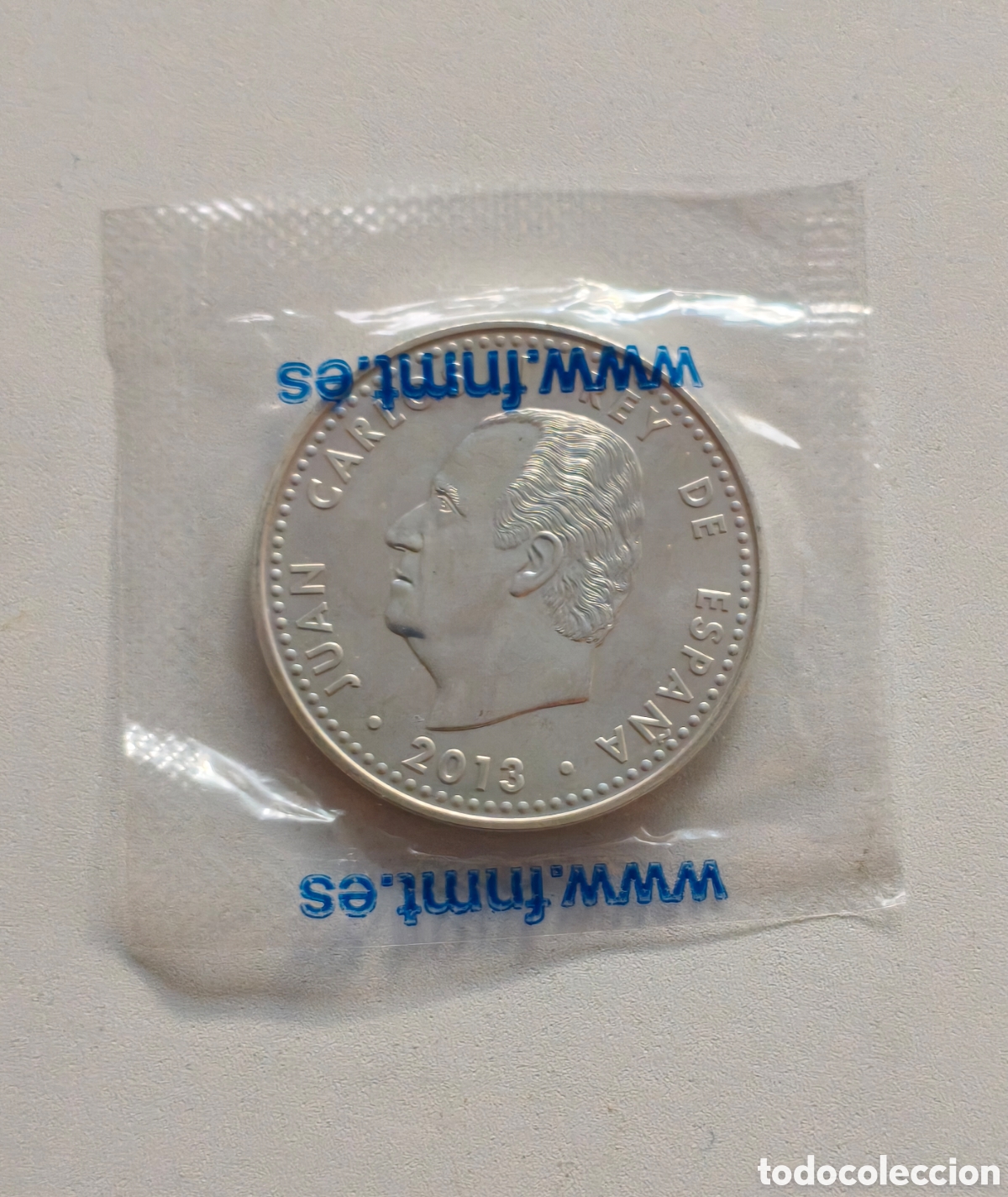 Monedas Juan Carlos I: 30 EUROS ESPA&Ntilde;A PLATA 2013 SC PRECINTO FNMT. ANIVERSARIO JUAN CARLOS I