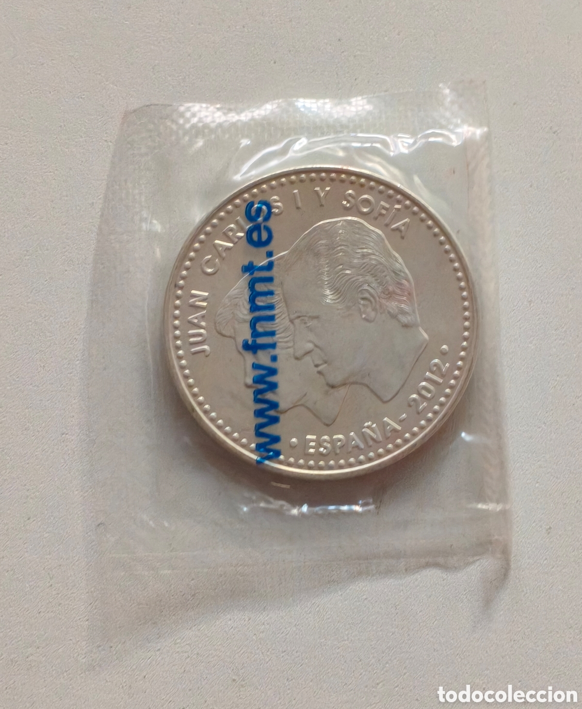 Monedas Juan Carlos I: 30 EUROS ESPA&Ntilde;A PLATA 2012 SC PRECINTO FNMT. ANIVERSARIO EURO