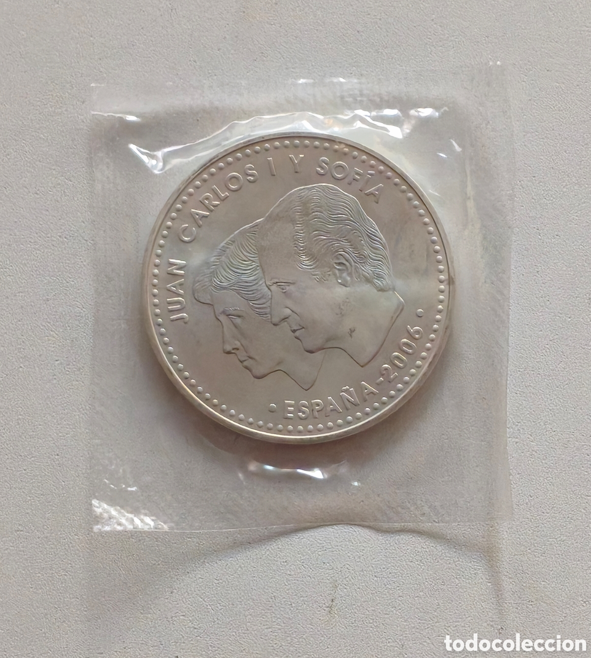 Monedas Juan Carlos I: 12 EUROS ESPA&Ntilde;A PLATA 2006 SC PRECINTO FNMT. MUERTE COLON