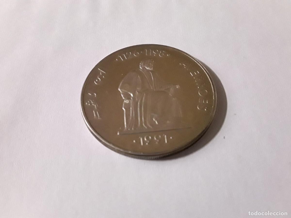Monedas Juan Carlos I: ESPA&Ntilde;A - 5 ECU DE PLATA AVERROES A&Ntilde;O 1991.
