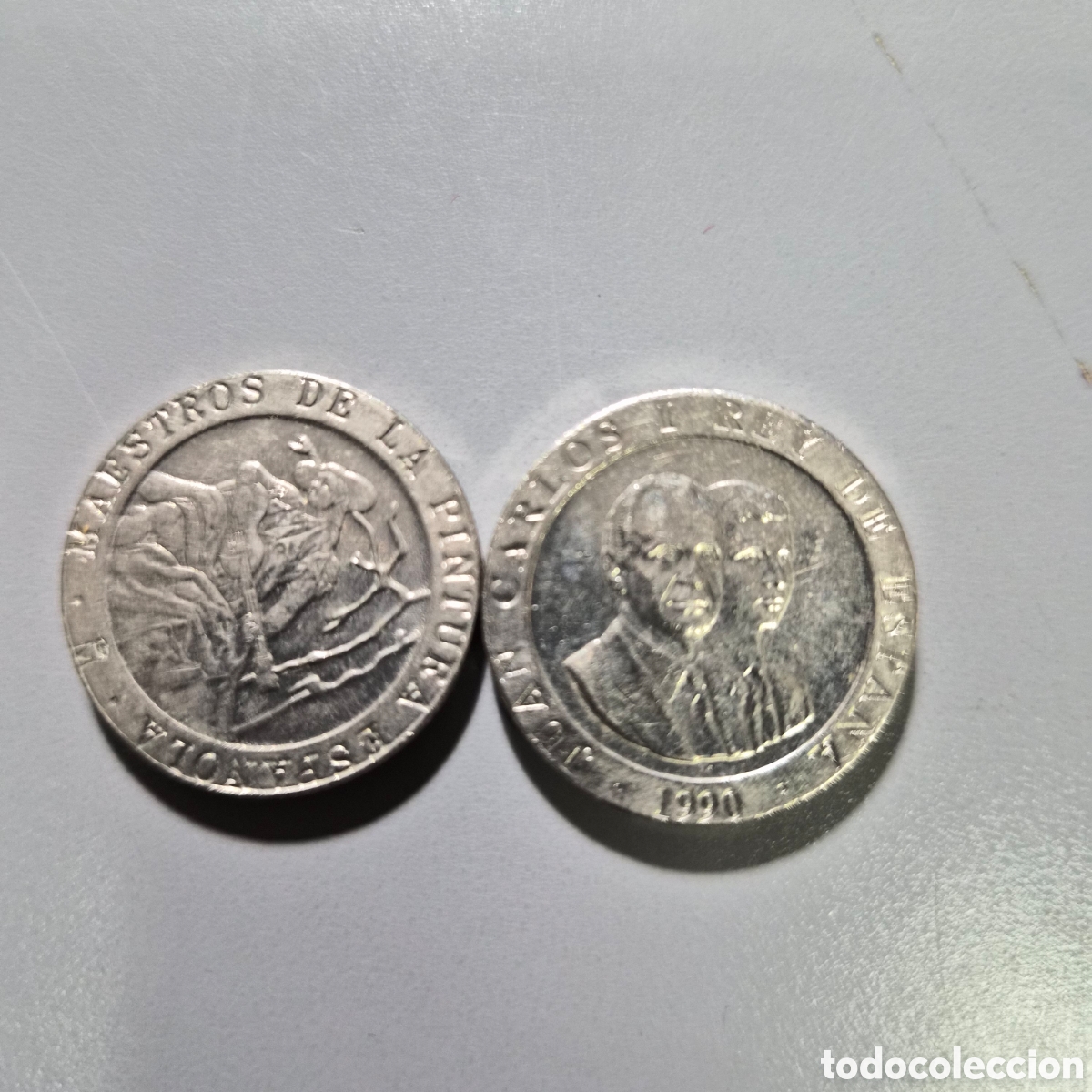 Monedas Juan Carlos I: 2 monedas de 200 pesetas de Juan Carlos I