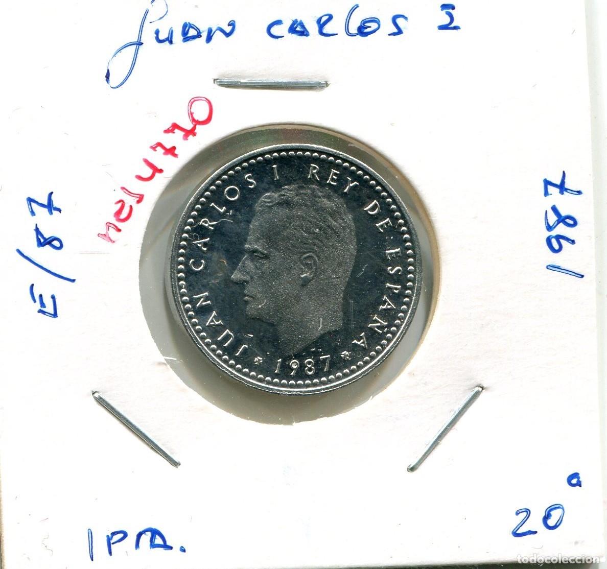 Monedas Juan Carlos I: UNA PESETA JUAN CARLOS I A&Ntilde;O 1987 ( E/87 ) ( MES4770 )