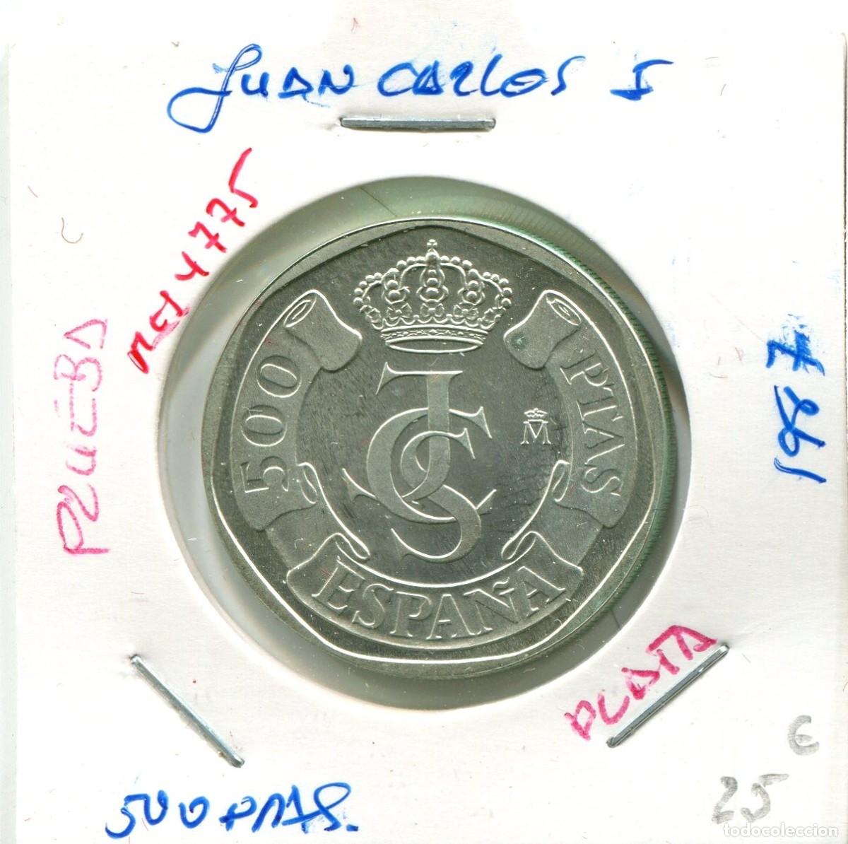 Monedas Juan Carlos I: 500 PESETAS JUAN CARLOS I A&Ntilde;O 1987 ( PRUEBA , PLATA ) ( MES4775 )