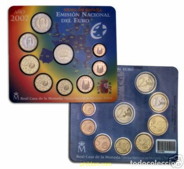 Monnaies Juan Carlos I: 134 ESPA&Ntilde;A 2007 CARTERA OFICIAL 2007