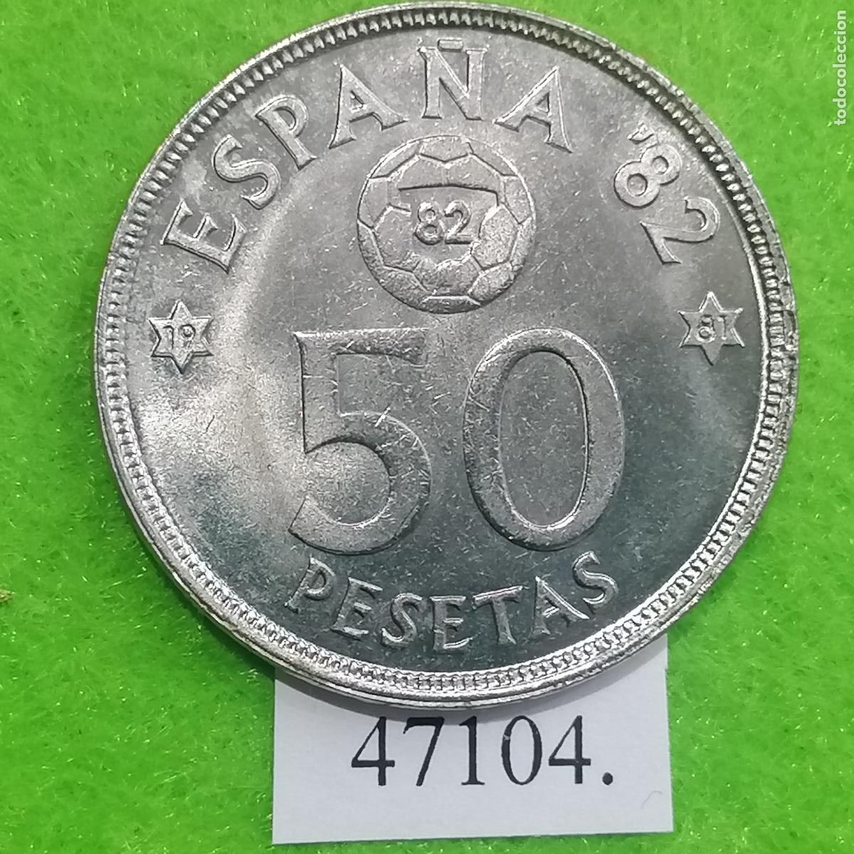 Monedas Juan Carlos I: Espa&ntilde;a 50 pesetas 1980 81, Juan Carlos I, 1⁰