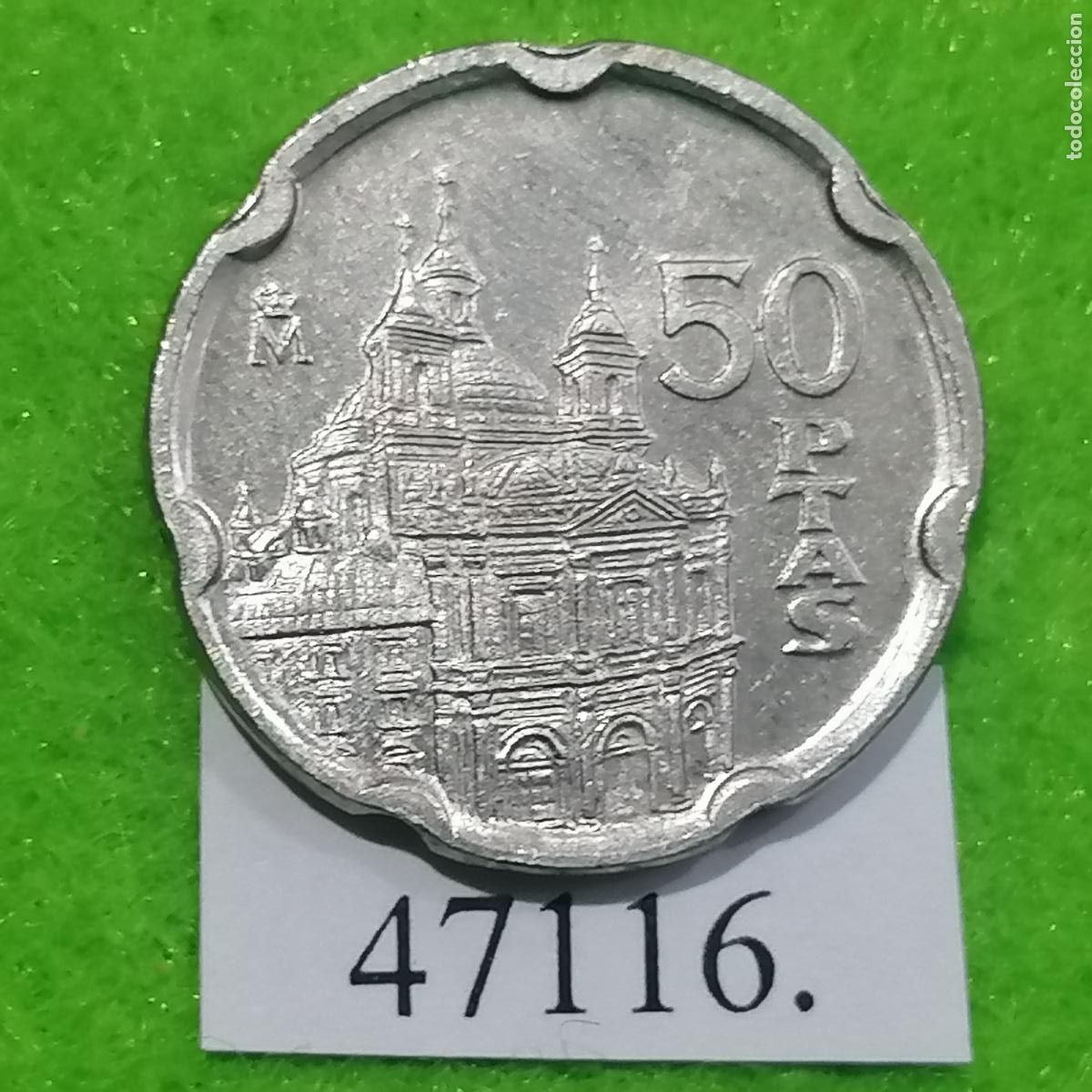 Monedas Juan Carlos I: Espa&ntilde;a,Espa&ntilde;a 50 pesetas 1995, Puerta de Alcal&aacute;, Juan Carlos I, 1⁰