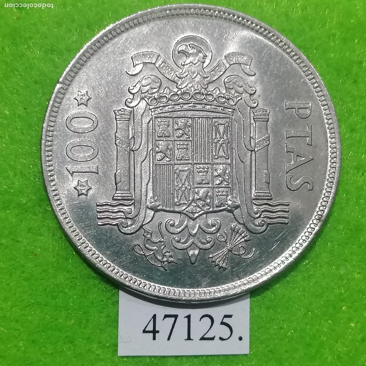 Monedas Juan Carlos I: Espa&ntilde;a 100 pesetas 1975 76, Juan Carlos I, 1⁰