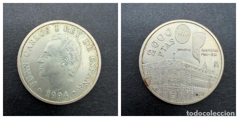 Monedas Juan Carlos I: MONEDA. JUAN CARLOS I. 2000 PESETAS. 1994. PLATA. . VER FOTOS