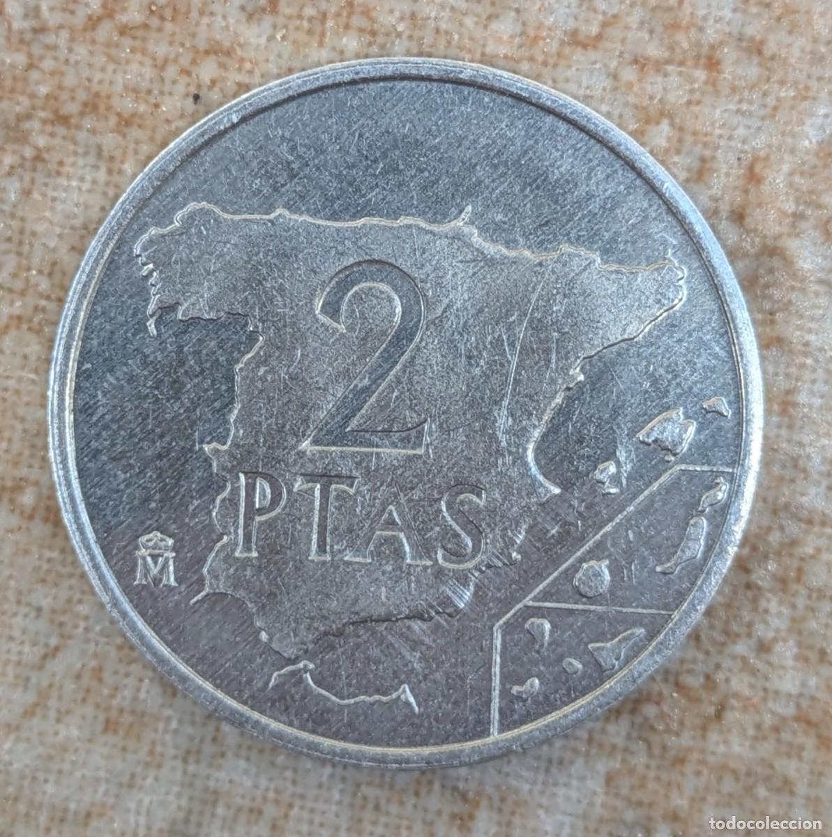 Monedas Juan Carlos I: Moneda 2 pesetas de 1982 - Foto 1