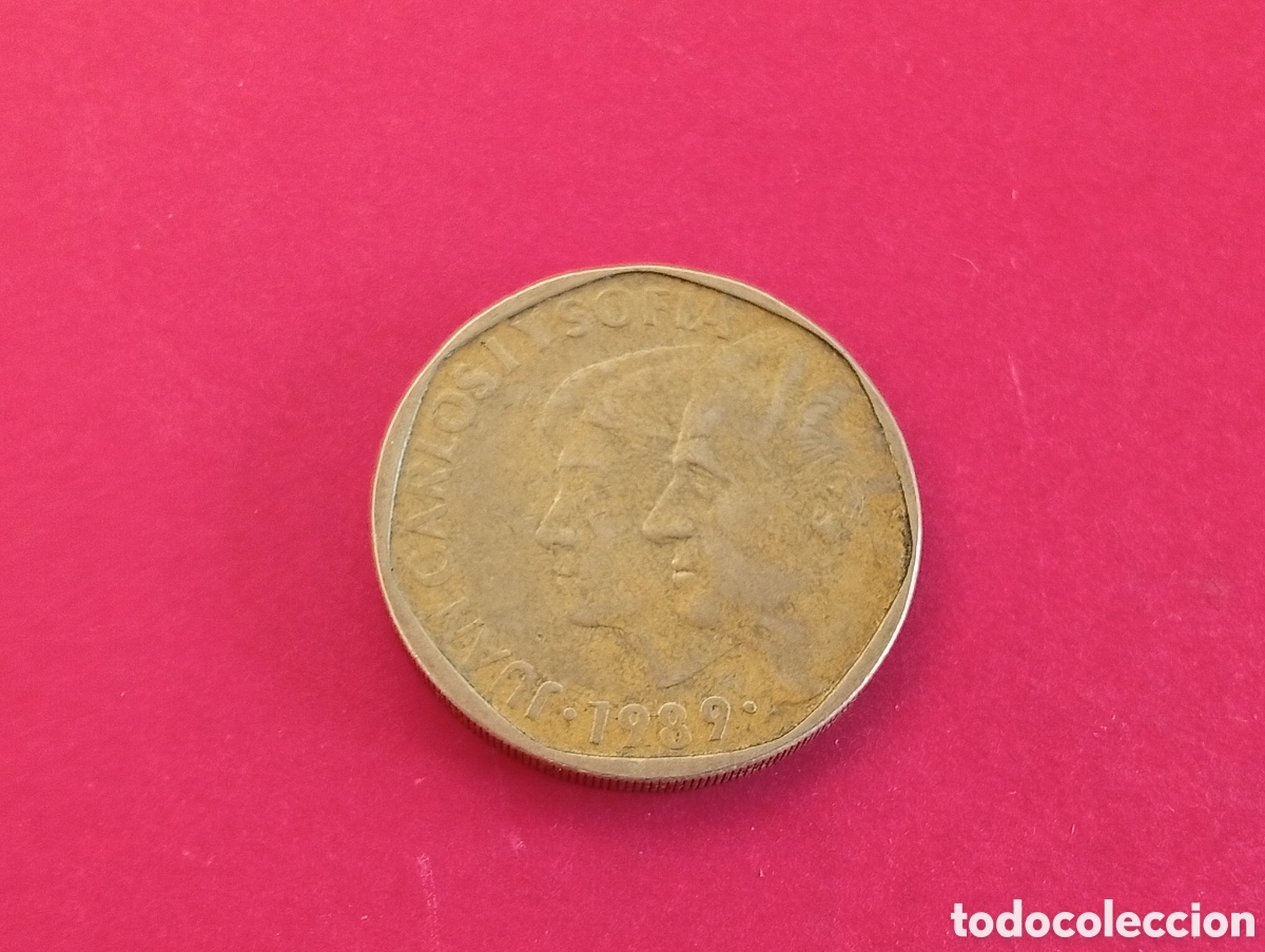 Monedas Juan Carlos I: 500 pesetas de Espa&ntilde;a 1989