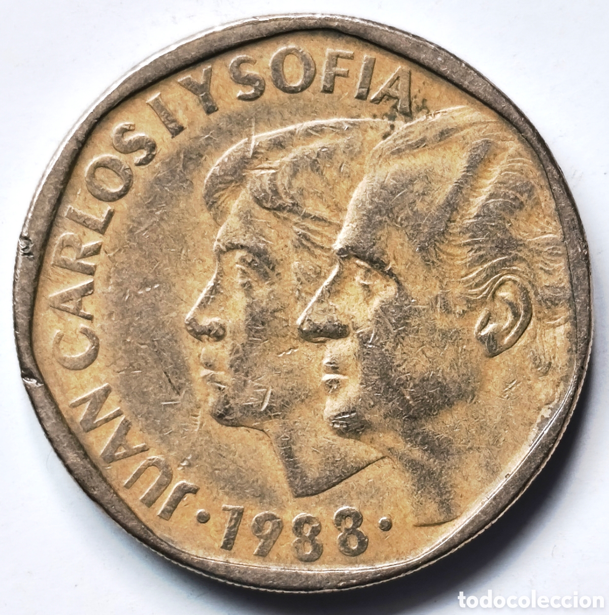 Monedas Juan Carlos I: Espa&ntilde;a, 500 pesetas de 1988