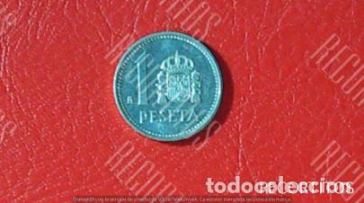Monedas Juan Carlos I: JUAN CARLOS I ESPA&Ntilde;A ,PMEDA DE 1 PESETA DEL A&Ntilde;O 1987