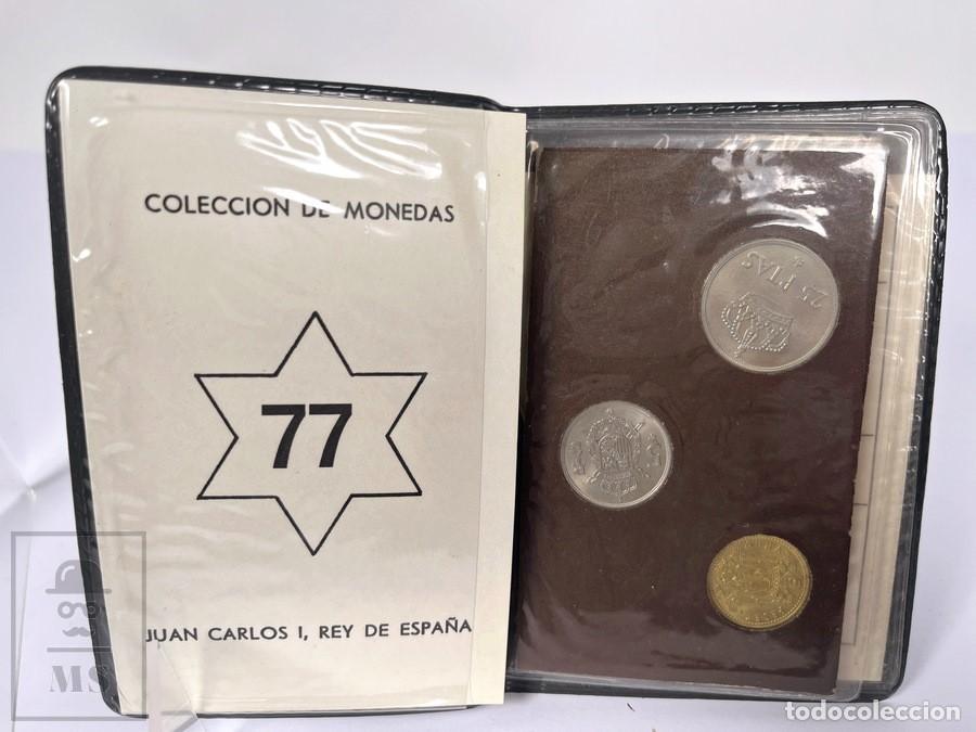 Monedas Juan Carlos I: Cartera Serie Numism&aacute;tica - Juan Carlos I 1975 Estrella 77 - FNMT