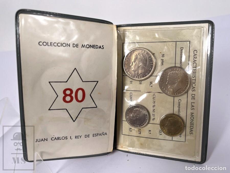 Monedas Juan Carlos I: Cartera Serie Numism&aacute;tica - Juan Carlos I 1975 Estrella 80 - FNMT