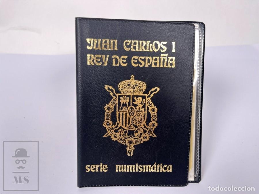 Monedas Juan Carlos I: Cartera Pesetas Serie Numism&aacute;tica - Juan Carlos I 1987 3 Valores - FNMT