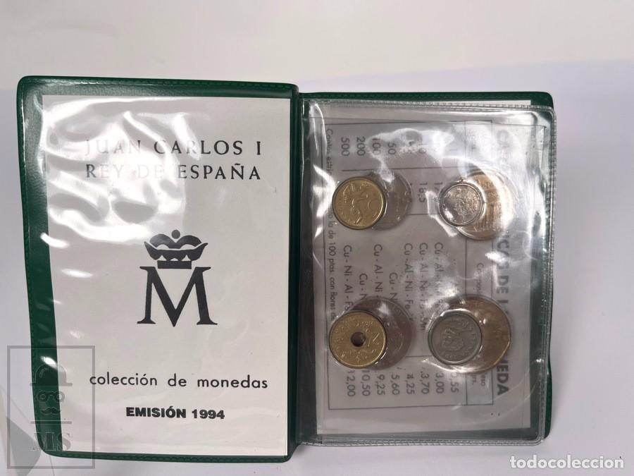Monedas Juan Carlos I: Cartera Pesetas Serie Numism&aacute;tica - Juan Carlos I 1994 8 Valores - FNMT