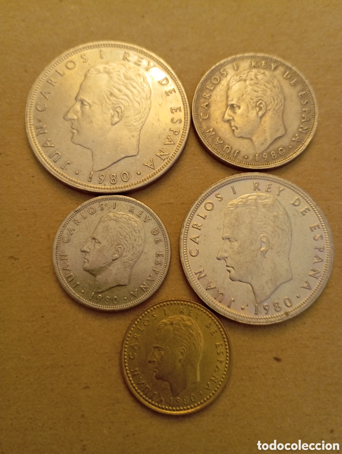 Monedas Juan Carlos I: Monedas del mundial de f&uacute;tbol 1982
