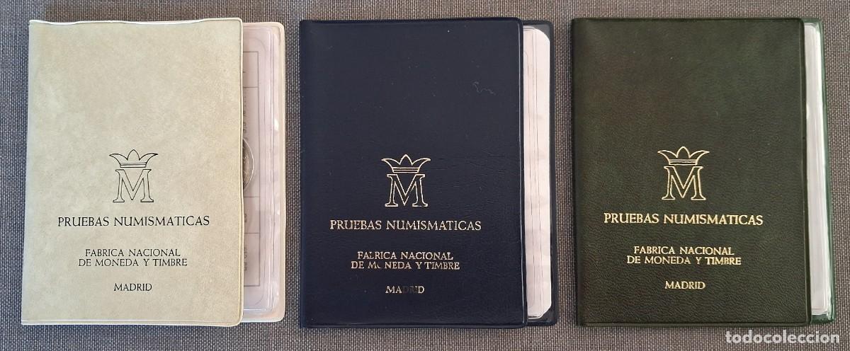 Monedas Juan Carlos I: Pruebas Numism&aacute;ticas FNMT 1976, 1977 y 1979