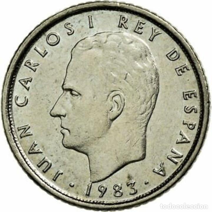 Monedas Juan Carlos I: 10 peseta de Juan Carlos I a&ntilde;o 1984 y a&ntilde;o 1985