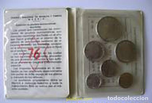 Monedas Juan Carlos I: 544 ESPA&Ntilde;A 1976 CARTERA OFICIAL 1975 ESTRELLA 76- REY