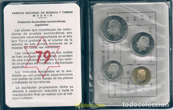 Monedas Juan Carlos I: 543 ESPA&Ntilde;A 1979 CARTERA OFICIAL 1975 ESTRELLA 79- REY