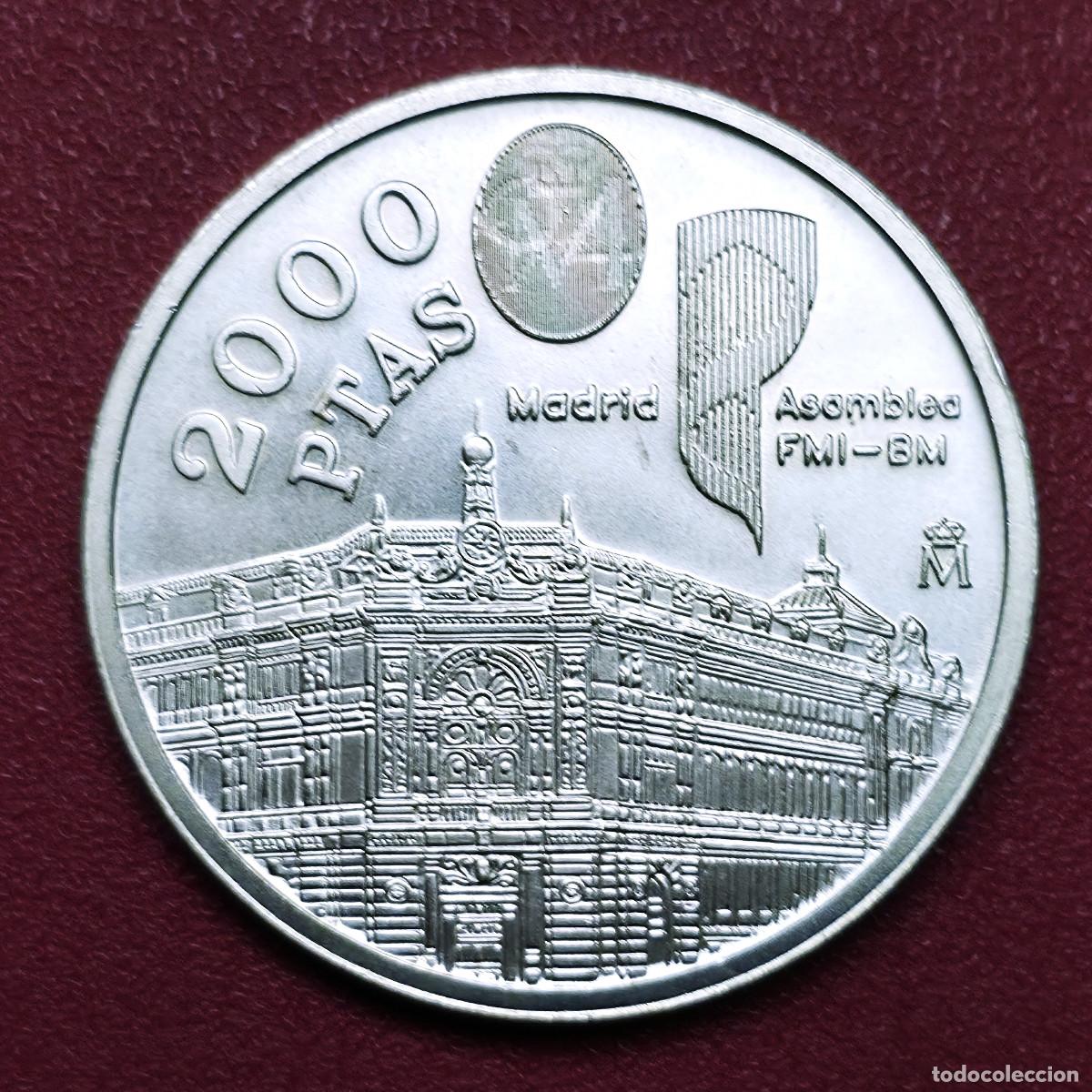 Monedas Juan Carlos I: MONEDA DE PLATA ESPA&Ntilde;A 2000 PESETAS 1994 JUAN CARLOS I