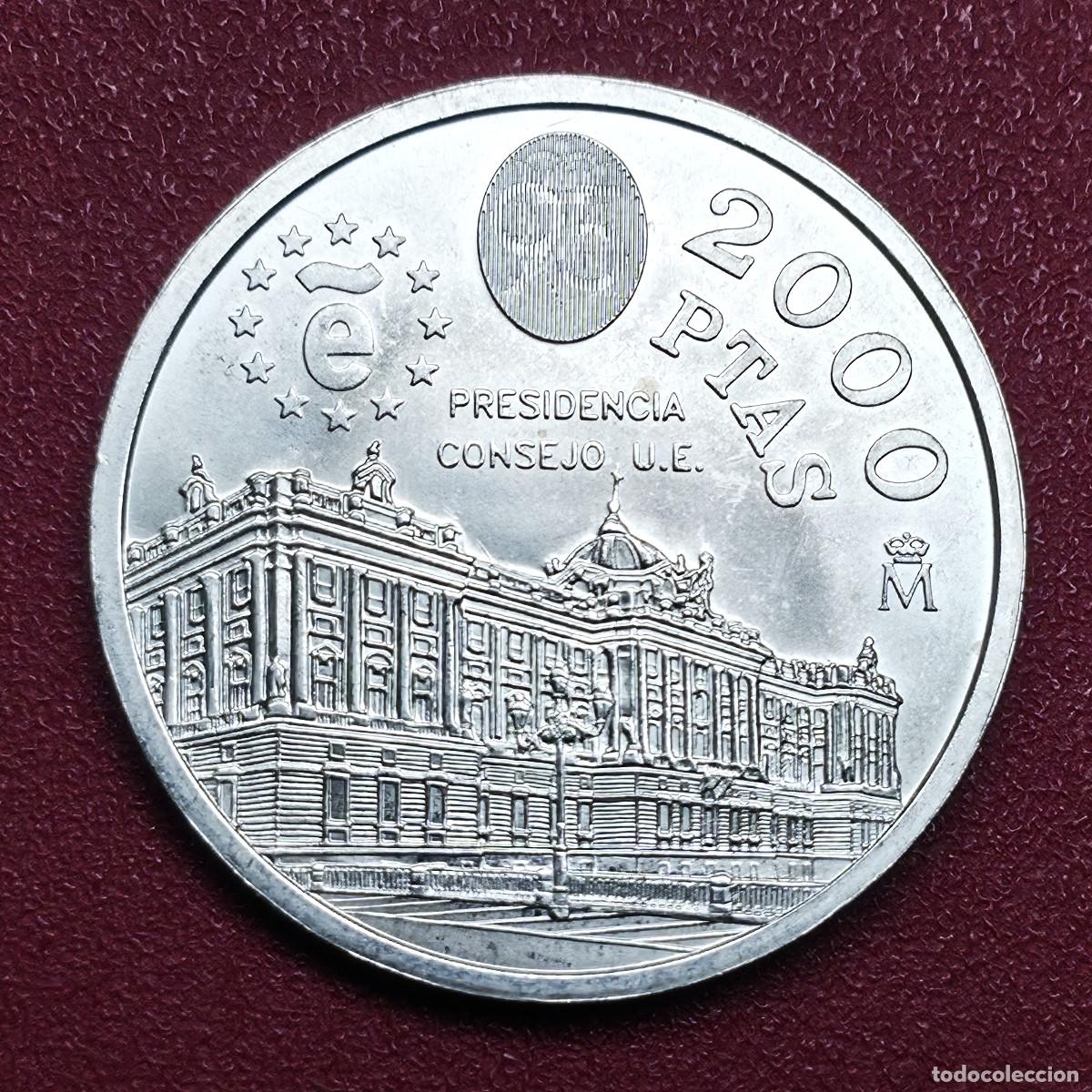 Monedas Juan Carlos I: MONEDA DE PLATA ESPA&Ntilde;A 2000 PESETAS 1995 JUAN CARLOS I