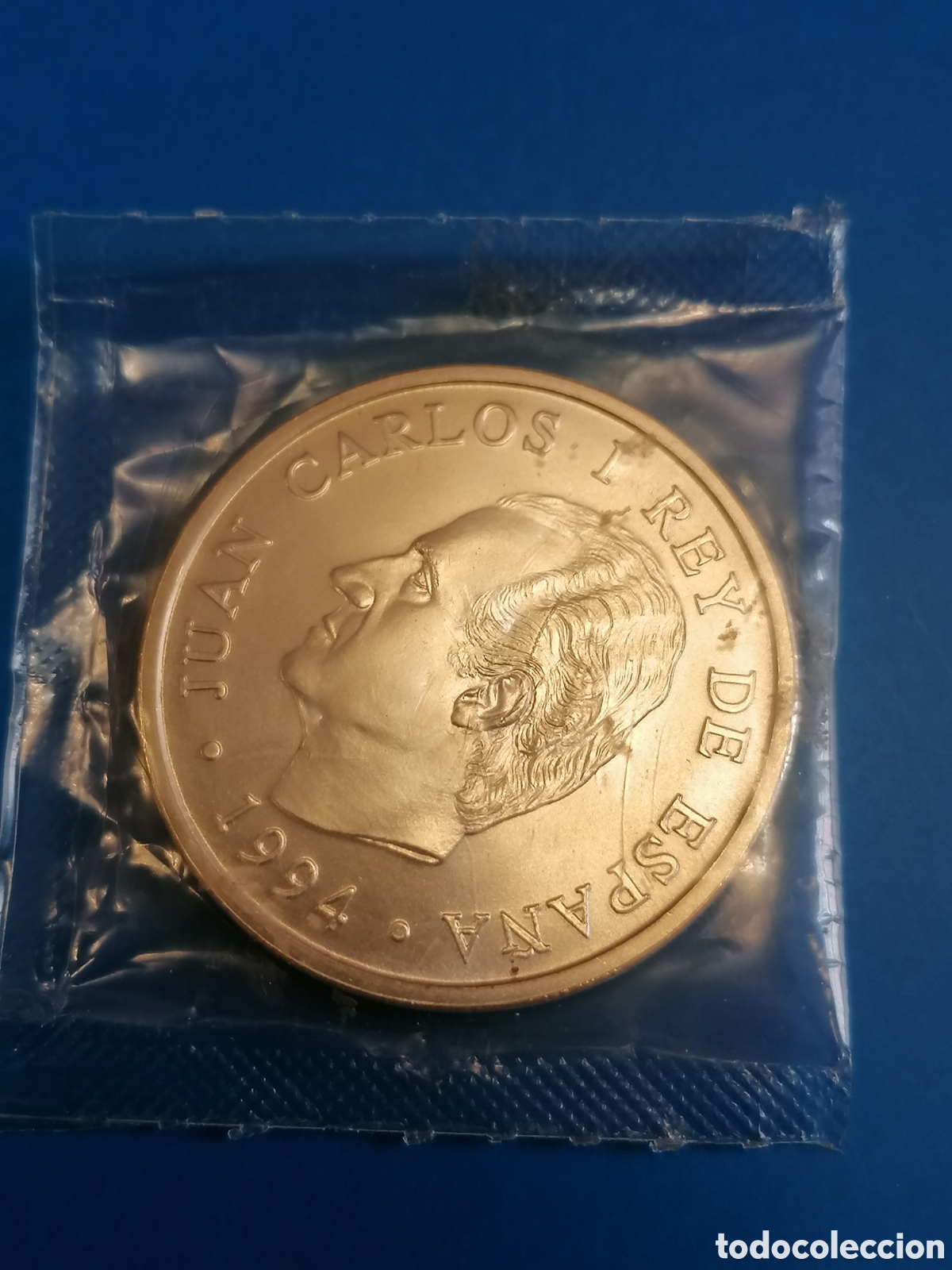 Monedas Juan Carlos I: Moneda 2000 Pesetas Plata Espa&ntilde;a Juan Carlos I 1994 Madrid Asamblea FMI.En Bolsa Original.