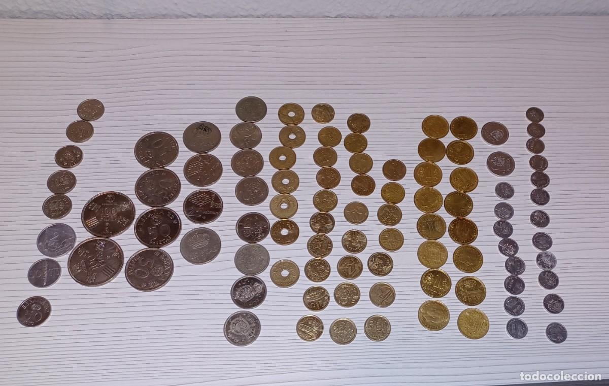 Monedas Juan Carlos I: lote de monedas deJuan Carlos I