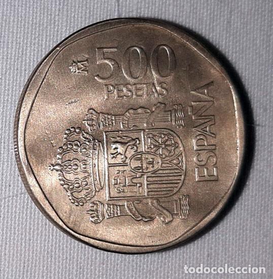 Monedas Juan Carlos I: Espa&ntilde;a 500 Pesetas 1989 Juan Carlos I y Sof&iacute;a - Moneda circulada