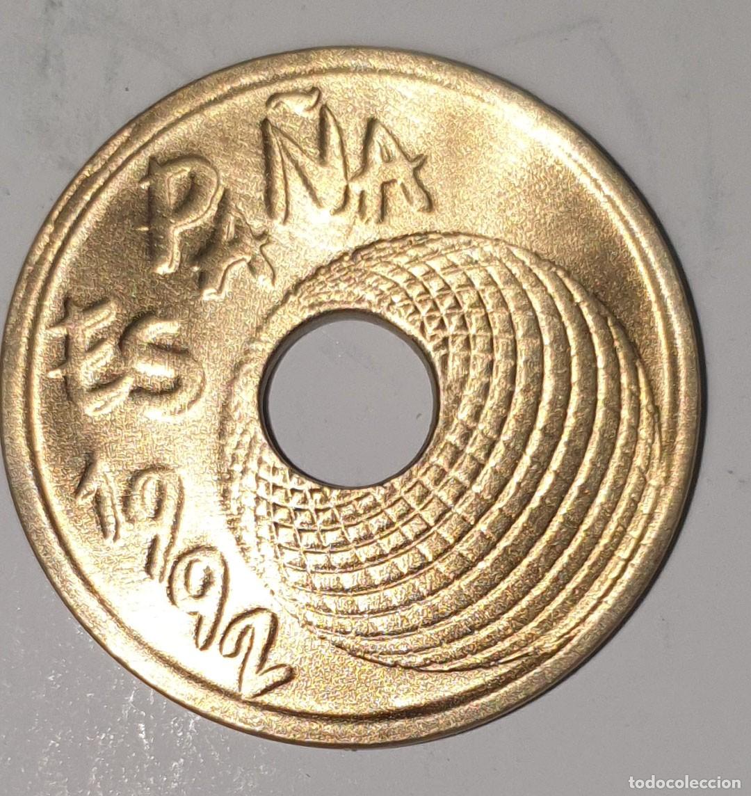 Monedas Juan Carlos I: Espa&ntilde;a 25 Pesetas 1992 Sevilla &ndash; Capital Europea de la Cultura &ndash; Juan Carlos I