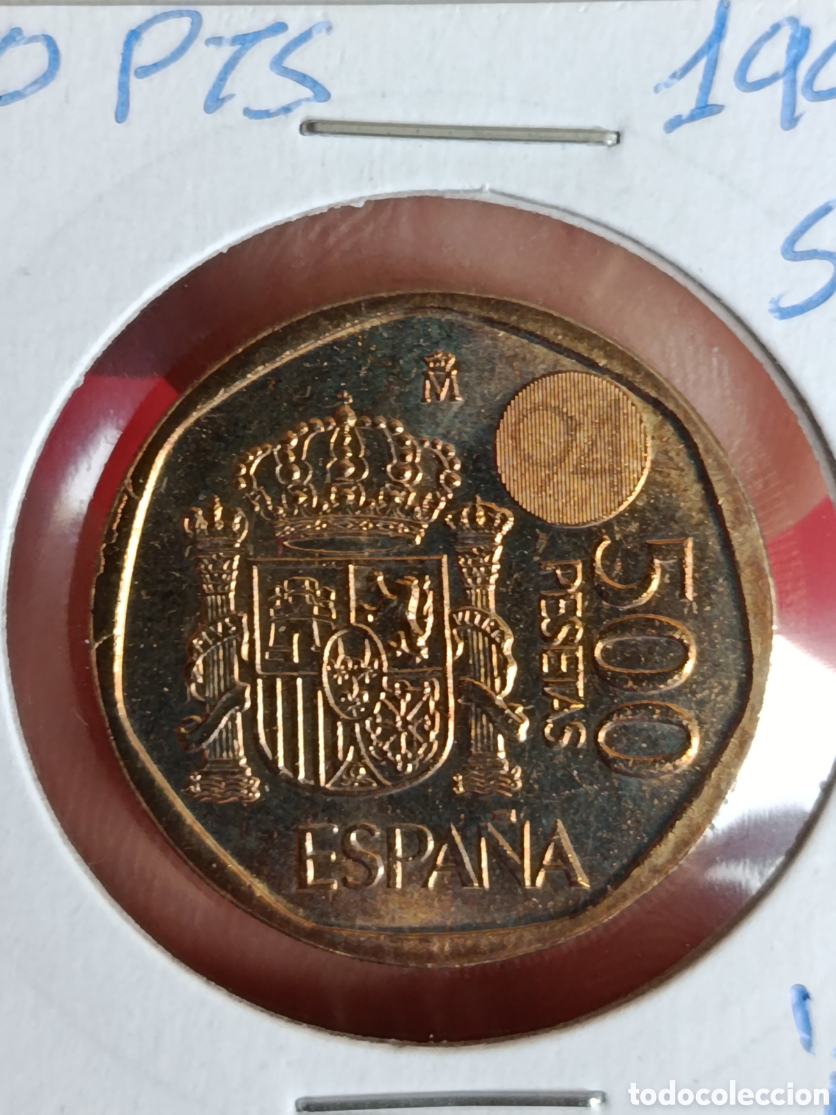 Monedas Juan Carlos I: JUAN CARLOS I. 500 PESETAS DE 1994. S/C.