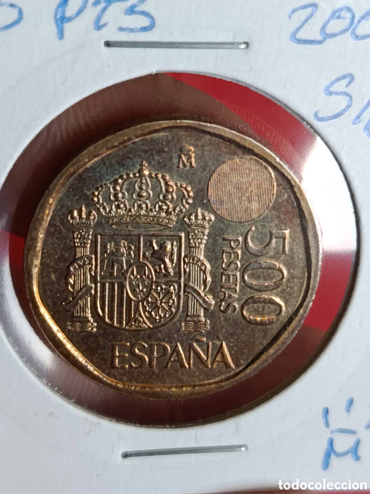 Monedas Juan Carlos I: JUAN CARLOS I. 500 PESETAS DE 2000. S/C.