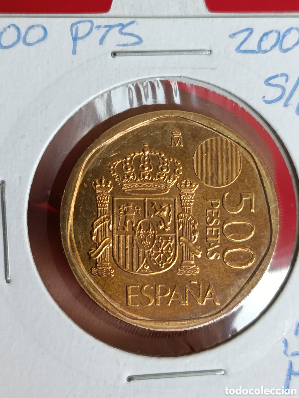 Monedas Juan Carlos I: JUAN CARLOS I. 500 PESETAS DE 2001. S/C.
