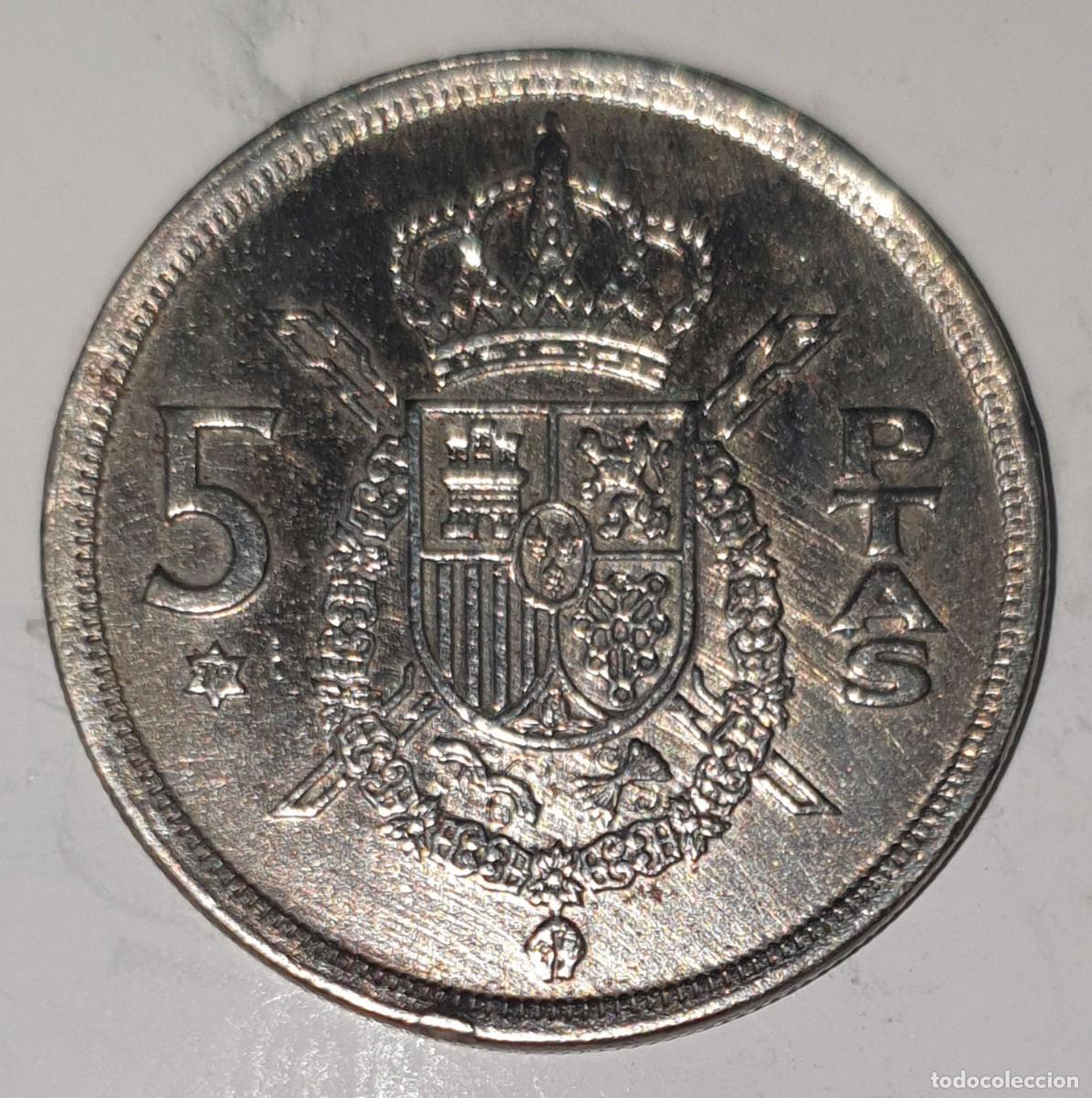 Monedas Juan Carlos I: Espa&ntilde;a 5 Pesetas 1979 (*79) Juan Carlos I SC-/EBC