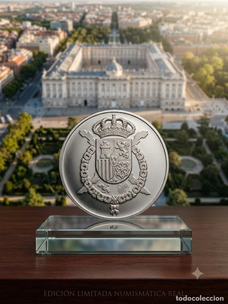 M&uuml;nzen unter Juan Carlos I: Moneda plata Rey Juan Carlos I