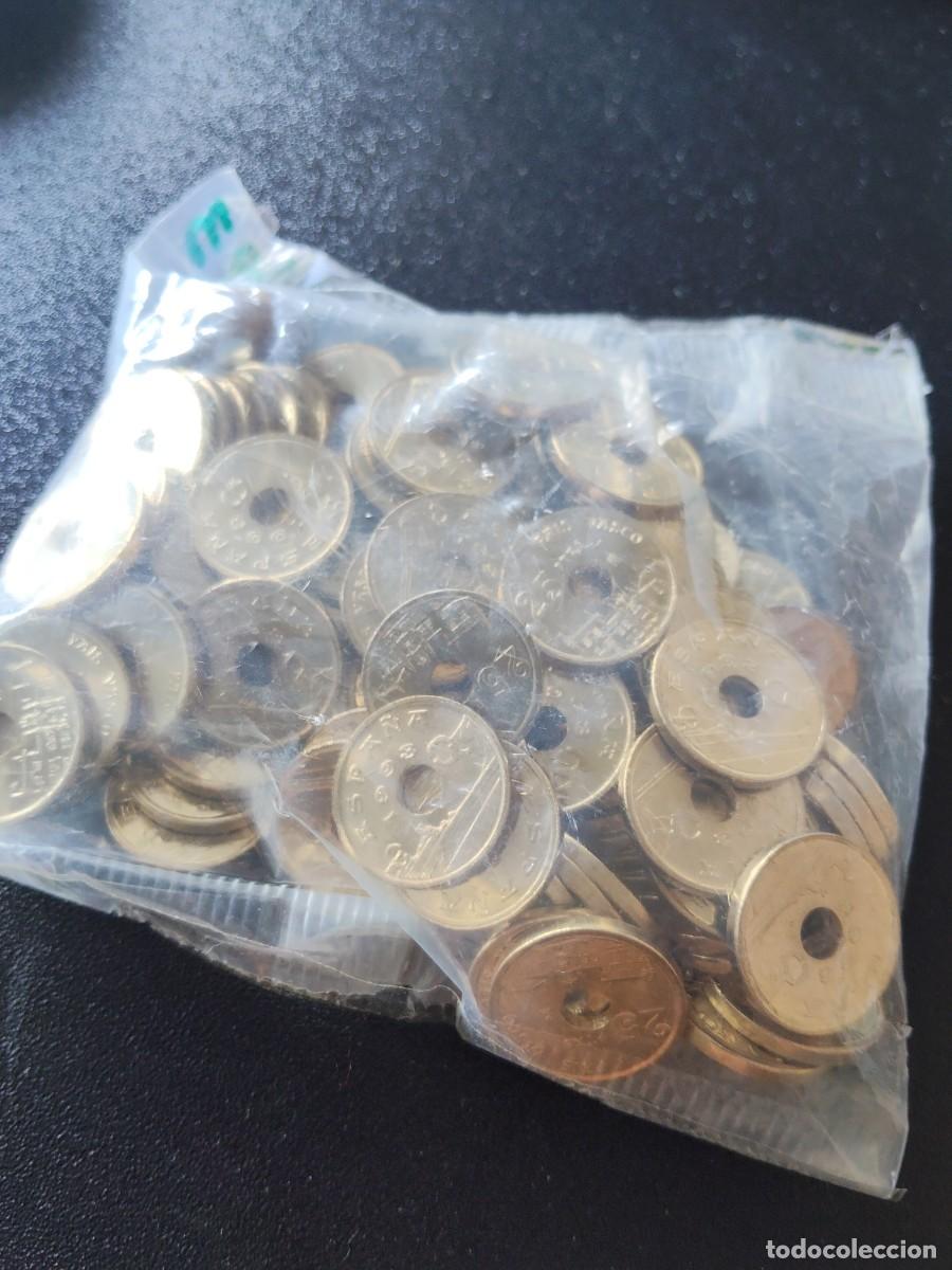 Moedas Juan Carlos I: BOLSA MONEDAS 25 PESETAS 1993 ( 100 MONEDAS ) sin circular