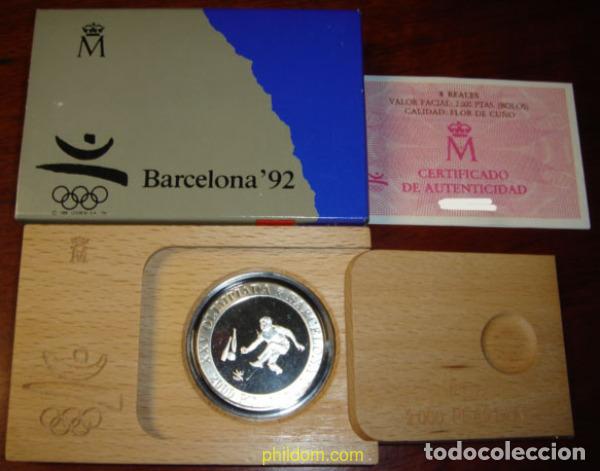Monete Juan Carlos I: 739 ESPA&Ntilde;A 1991 2000 pesetas 1991 3&ordf; SERIE BOLOS