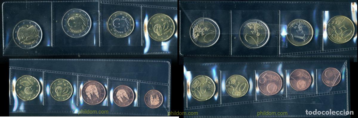 Monnaies Juan Carlos I: 1297 ESPA&Ntilde;A 2011 TIRA MONEDAS EURO 2011
