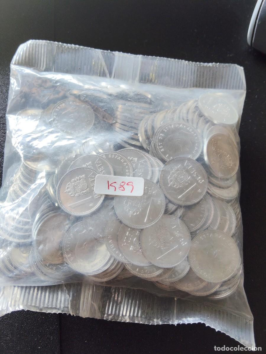 Monedas Juan Carlos I: BOLSA MONEDAS 1 PESETA 1989 ( 200 MONEDAS ) sin circular