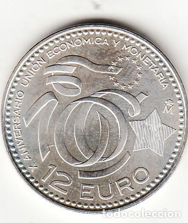 Monedas Juan Carlos I: ESPA&Ntilde;A: 12 EUROS 2009 / PLATA