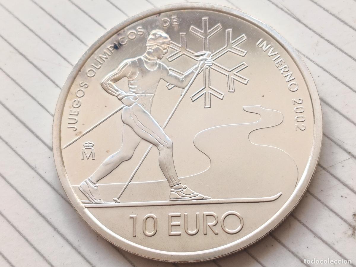 Monedas Juan Carlos I: 10 Euros de 2002 en plata 1992 Juegos Ol&iacute;mpicos de Invierno